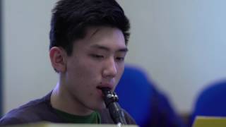 My NYO journey - Yuma, Clarinet