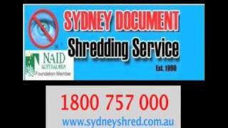 Sydney Document Shredding Service