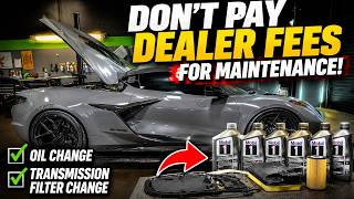 I Saved THOUSANDS Servicing My C8 Z06 Myself and YOU can TOO!
