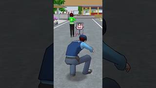 The policeman took the girl 😄#shorts #sakuraschoolsimulator #shortvideo #funny