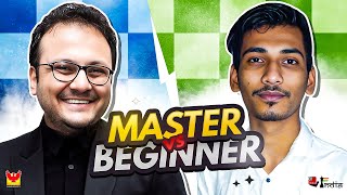 International Master vs Absolute Beginner | Basics of Chess in 12 mins