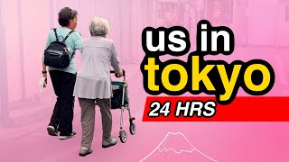 our first 24 hours in tokyo aged us