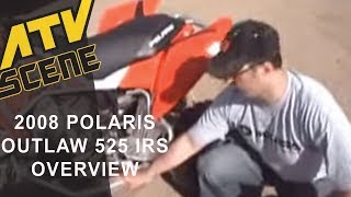 2008 Polaris Outlaw 525 IRS \u0026 450MXR Overview