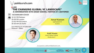 The Changing Global VC Landscape - A Conversation with Ansaf Kareem, Partner at Lightspeed