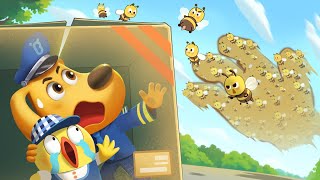 Don't Sting Me, Bees! | Outdoor Safety Cartoon | Kids Cartoon | Sheriff Labrador | BabyBus