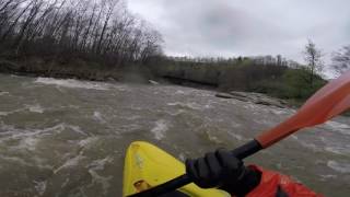 Kayaking the Casselman River @ 3.5 ft