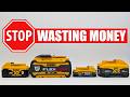 Your BUYING and USING DeWALT 20V & FLEXVOLT Batteries ALL WRONG!