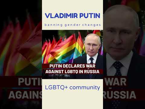 Vladimir Putin Signs Law Banning Gender Changes I Blow To Russia’s ...