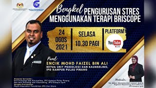 Live : BENGKEL PENGURUSAN STRES MENGGUNAKAN TERAPI BRISCOPE | SPLKPM