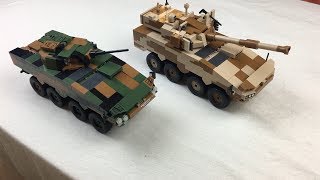 KTO Rosomak, WWO Wilk, Patria AMV von Cobi - Kein Lego Panzer - Cobi 2616 KTO - Cobi 2617 WWO