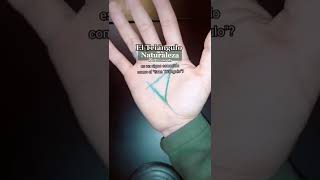 significado del gran triángulo en las líneas de las Manos ✋🏻 magia 🧙‍♂️ brujería