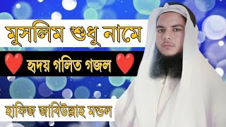 মুসলিম শুধু নামে | Muslim Shudhu Name | Hafiz Jabiullah | Best Of Abdul Rahman Al Ossi |Bangla Gajol