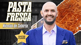 ¿Cómo hacer pasta fresca? Nicolás de Zubiría enseña la receta | MasterChef Celebrity