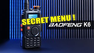 Baofeng NA-K6 Hidden/secret menu / SY1EBE