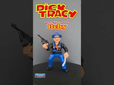 1990 Playmates Dick Tracy ITCHY Figure! #shorts #toys #vintagetoys #itchy #actionfigures