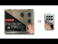 electro harmonix deluxe memory man vs nano deluxe memory man