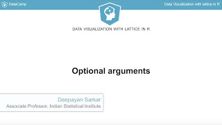 R Tutorial: Optional arguments