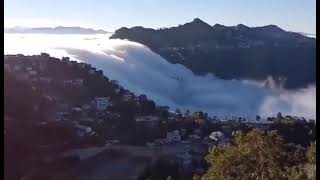 Cloud Waterfall At Aizawl In Mizoram