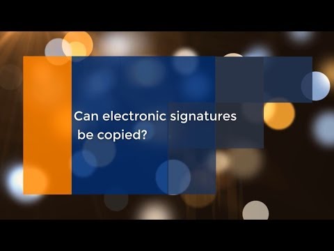 Can digital signature be copied?