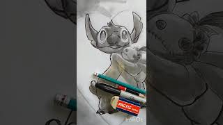 He vendido mi primer dibujo #stitchandangel #4theloveofstitch #liloandstitch #stich #stitchsquad