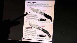 X looks at the 2014 Spyderco catalog...