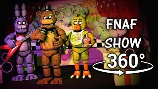 360°| Five Nights at Freddy's Show - Remastered [SFM] (VR Compatible)