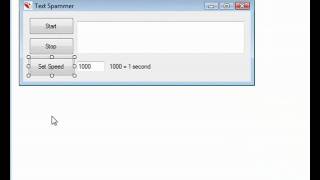 Visual Basic 2008 Tutorial - How to make a Text Spammer.