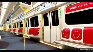 OpenBVE 港鐵屯馬綫一期下行 (啟德➜烏溪沙)MTR Tuen Ma Line Phase 1 (Kai Tak ➜ Wu Kai Sha)