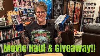 Blu-ray Movie Haul & Giveaway!!! Scream Factory, Arrow Video, Steelbooks!! (Giveaway Closed)