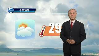 早晨天氣節目(05月11日上午7時) - 署理高級科學主任林學賢