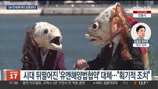 유엔, 국제해양조약 제정 합의 …전 세계 바다 30% 보호구역 / 연합뉴스TV (YonhapnewsTV)