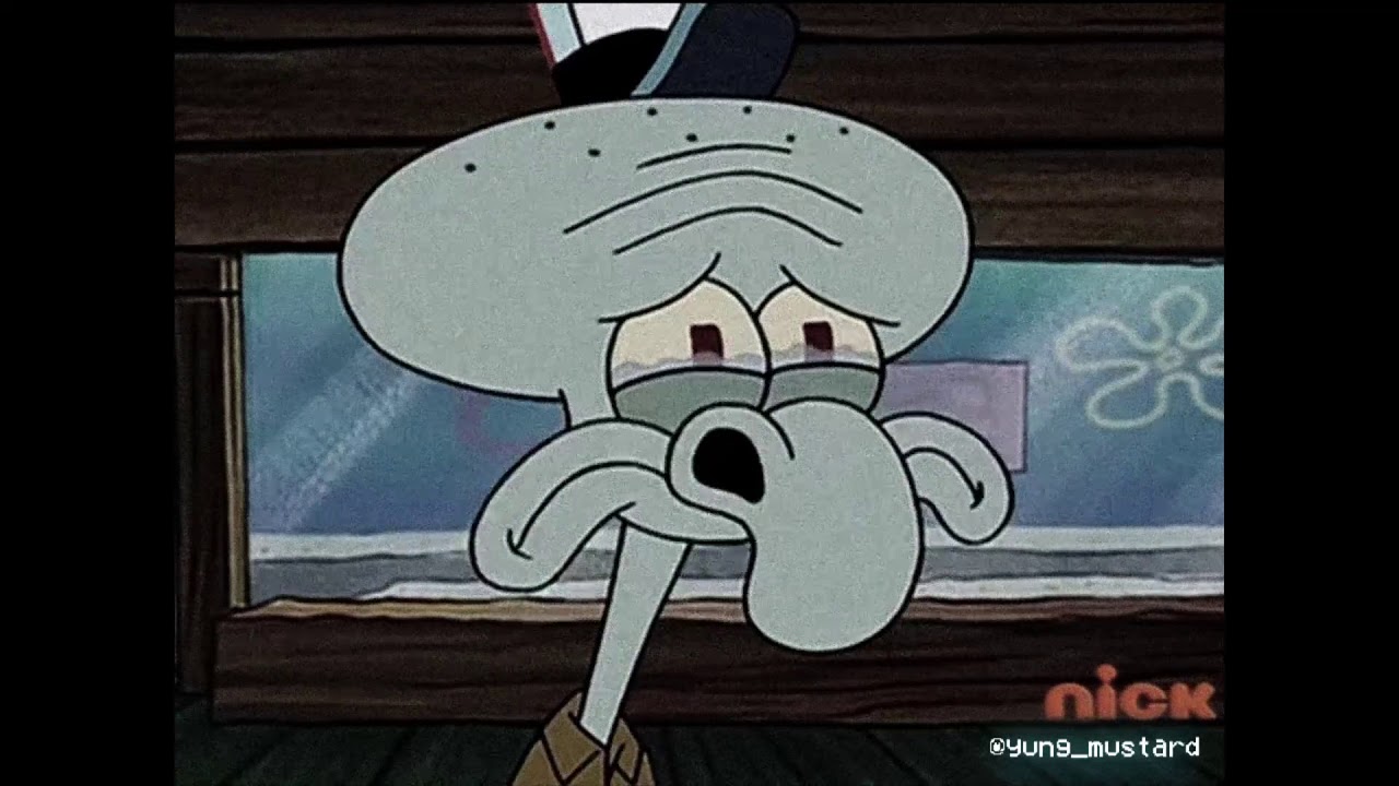 Sad Squidward Edit - YouTube