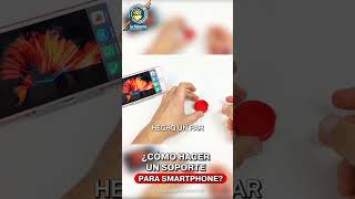 Como hacer un soporte para celular o teléfono móvil casero 📱