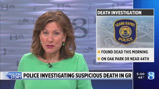 Grand Rapids police investigating suspicious death