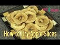 How to Dry Apple Slices in your Oven - Make Dried Fruit at Home