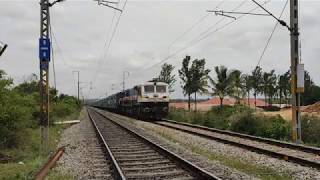 Nagarcoil express with white Diesel Beast ED WDP4D