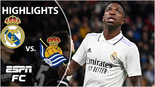 🚨 FURTHER OFF THE PACE! 🚨 Real Madrid vs. Real Sociedad | LaLiga Highlights