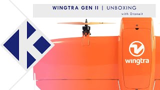 Droneit taking delivery of their Wingtra Gen II and Unboxing, the first model in Australia