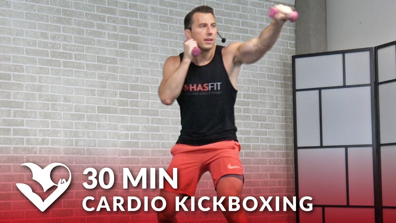 30 Minute Cardio Kickboxing Workout To Burn Fat At Home 🔥 30 Min Cardio ...