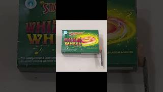 Whistling chakkar whizz wheel from standard Fireworks - Sivakasi crackers testing 2024 - pattasu