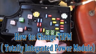 How to: Change TIPM ( Totally Integrated Power Module) - (original video)