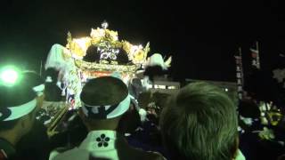 2015年　大塩天満宮秋祭り・屋台⑦　屋台練り