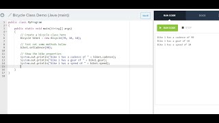 Create a Java Class and Test it Out on CodeHS
