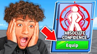 *NEW* Absolute Confidence Is The BEST ABILITY.. (Roblox Blade Ball)