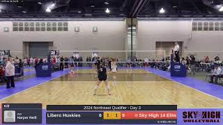 Sky High 14 Elite vs. Libero Huskies (2024.04.21)