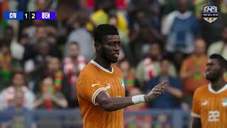 LIVE | Ivory Coast VS  Benin Friendly International match | Game play PES 21