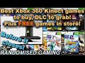 Best Xbox 360 Kinect games to buy retail & XBLA, DLC to grab and free to download games in the store