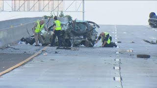 Four people killed in multi-vehicle crash on SB SR-163 in San Diego