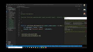 TypeScript Tutorial 22 Default Parameters