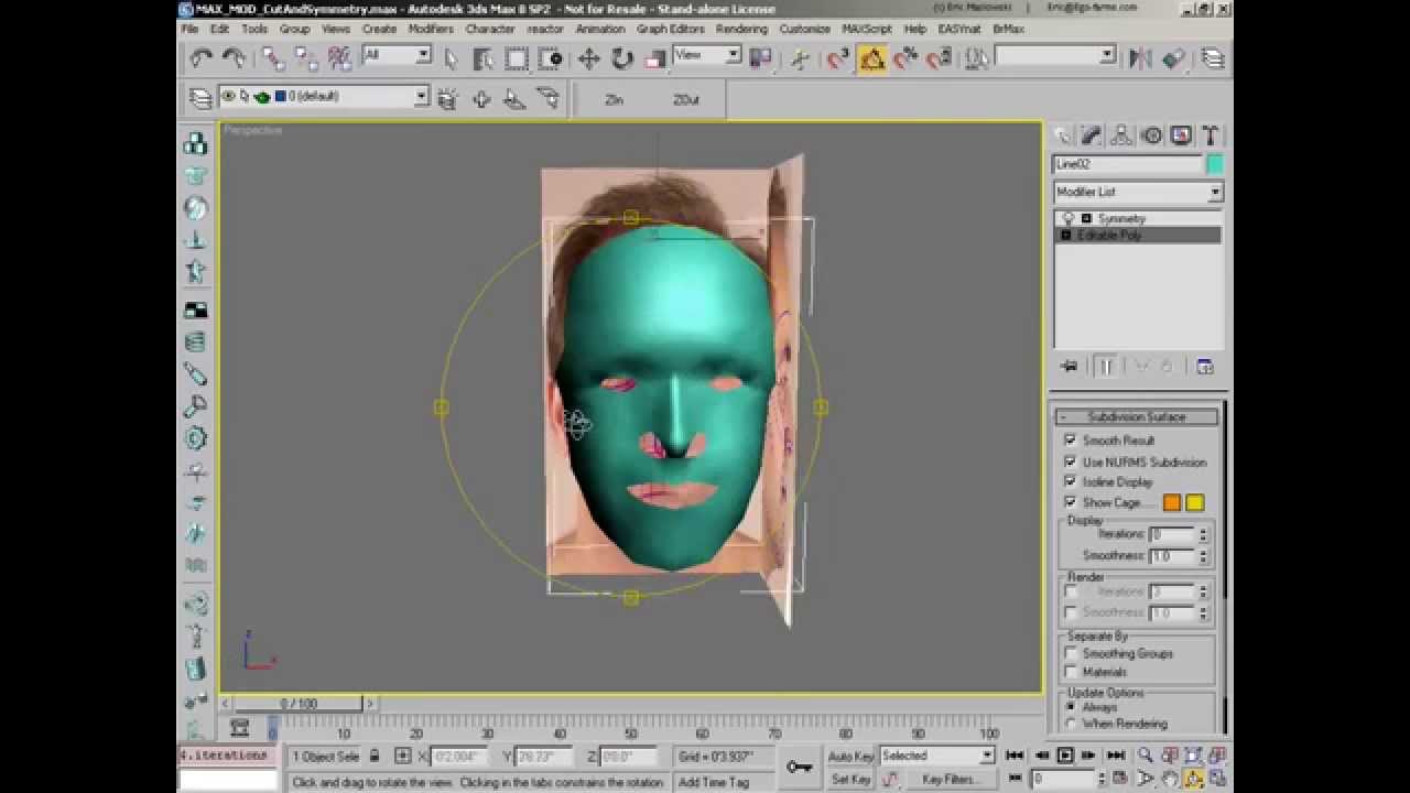 Realistic Character Modeling Tutorial Part 6 Of 14 In 3ds Max - YouTube